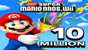 New Super Mario Bros. Wii has sold over 10 million copies in North America alone