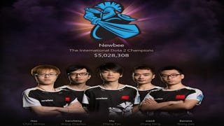 Newbee wins record $5m prize to become Grand Champions at The International
