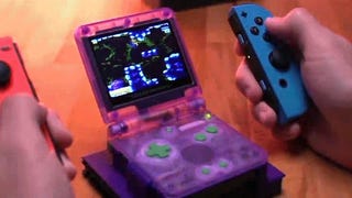 Game Boy Advance trasformato in Switch con tanto di Joy-Con e dock è incredibile