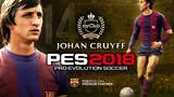 Il leggendario Johan Cruyff torna in campo con PES 2018