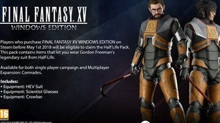 In Final Fantasy XV: Windows Edition potremo giocare come Gordon Freeman di Half-Life