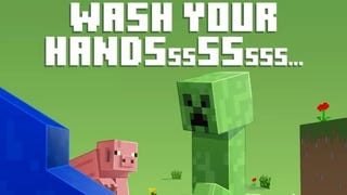 Minecraft scomoda il Creeper per consigliarvi di lavare spesso le mani contro il Coronavirus
