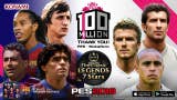 PES: Konami celebra il traguardo delle 100 milioni di copie vendute con la “Campagna 100 Milioni”