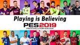 Uno spot TV con tanti campioni del presente e del passato svela la campagna promozionale di PES 2019: "Playing is Believing"
