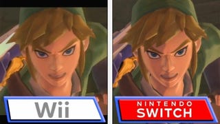Zelda: Skyward Sword HD per Switch e la versione Wii faccia a faccia in un video confronto