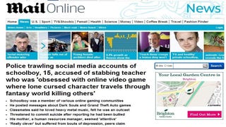 Newspaper report linking stabbing of Leeds teacher to Dark Souls disputed