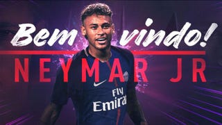 FIFA 18 celebra a transferência de Neymar