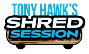 Caixa de jogo de Tony Hawk's Shred Session