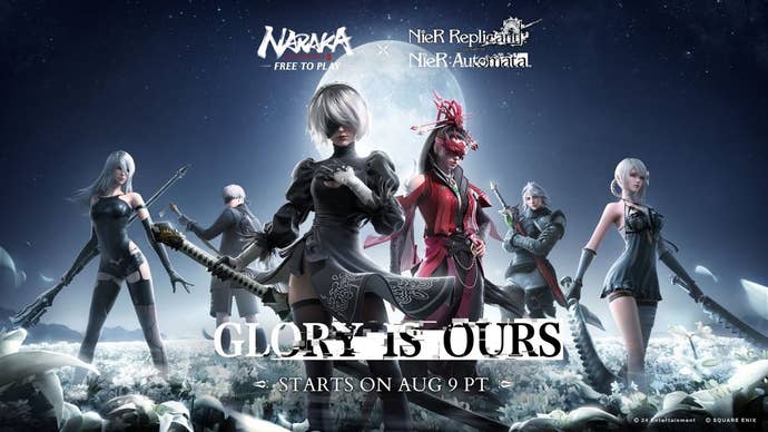 Nier characters in the world of Naraka Bladepoint