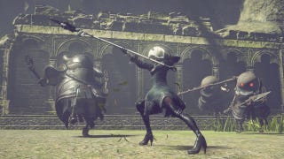 Japanese version of Nier: Automata comes with English subtitles, just in case you can't wait