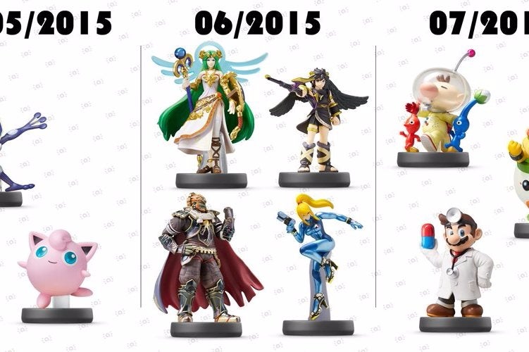Nieuwe amiibo-wave bevat o.a. Jigglypuff, Olimar en Ganondorf