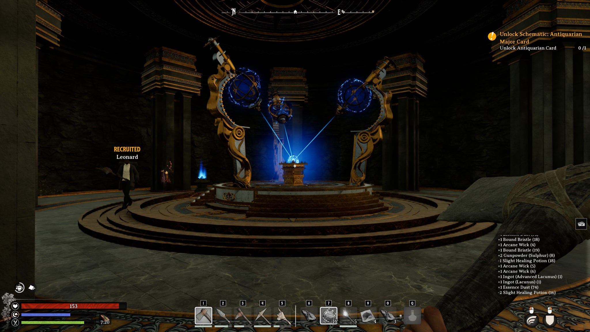 The Antiquarian Card Site of Power in Nightingale - 4