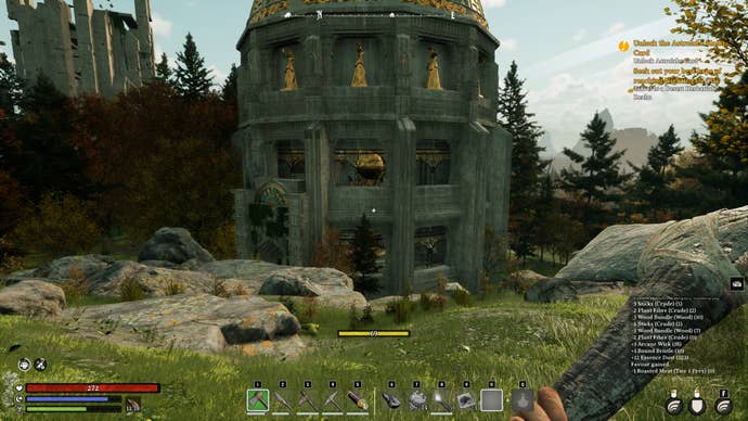 The exterior of the Astrolabe Card Site of Power in Nightingale.