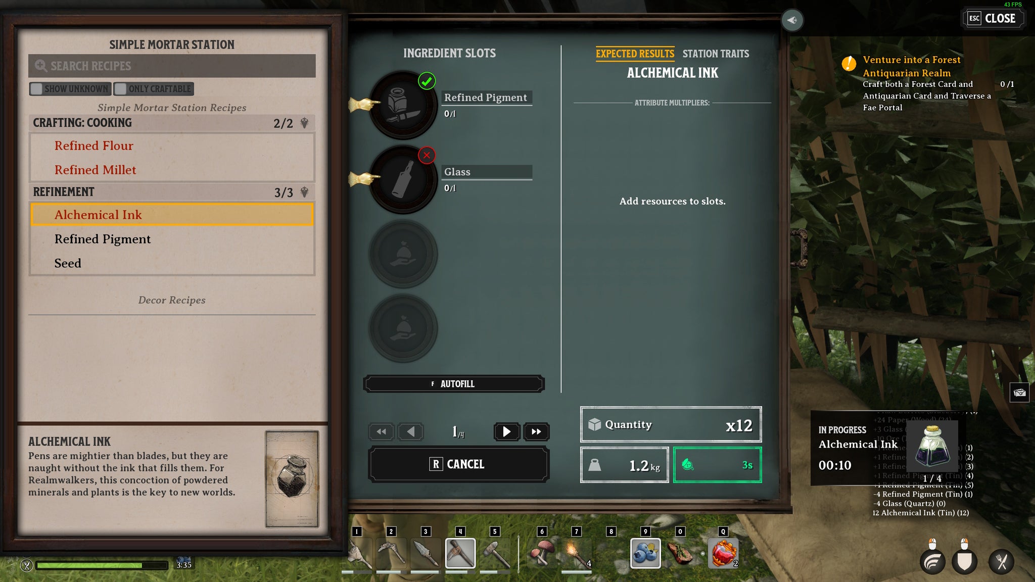 How to get Nightingale ink - 3