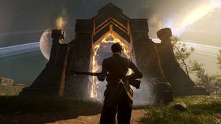 A realm gate in Nightingale