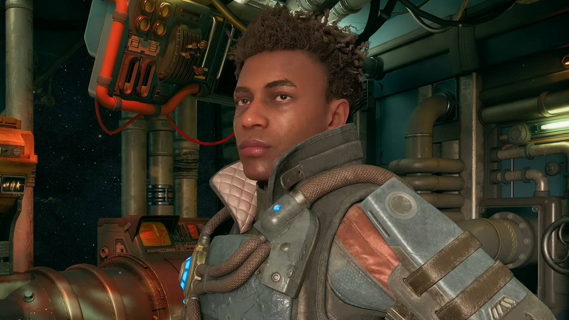 Niles, one of the companions in The Outer Worlds 2. - 4