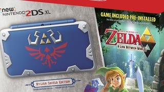 Así es la nueva New Nintendo 2DS XL Hylian Shield Edition