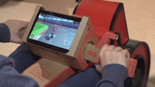 Nintendo Labo: nel gioco della moto potremo realizzare i nostri tracciati
