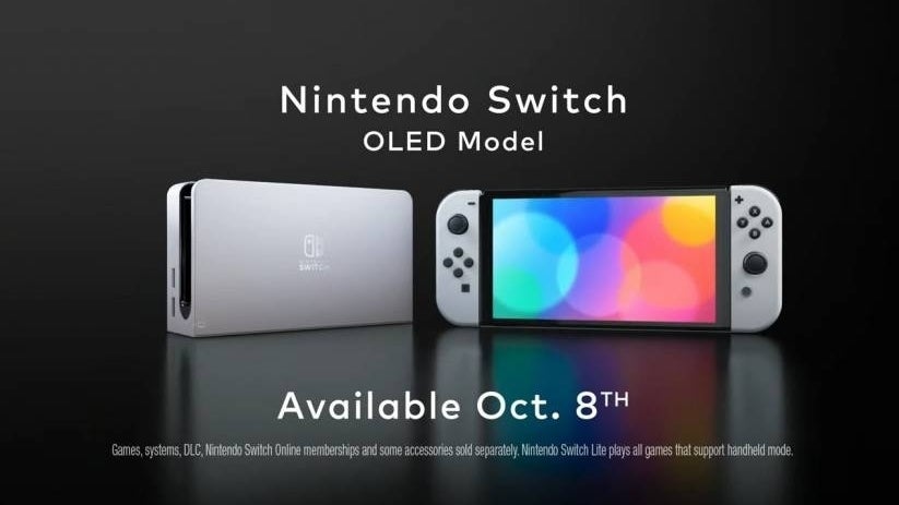 Nintendo Switch OLED release aangekondigd