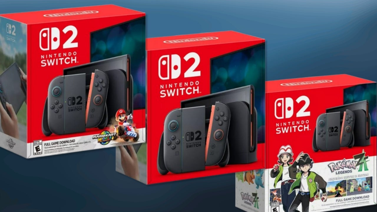 The Nintendo Switch 2 console with Mario Kart World and Pokemon Legends: Z-A bundles - 1