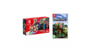 Grab a Nintendo Switch with Mario Kart 8, Minecraft and 3 months of NSO for just £259