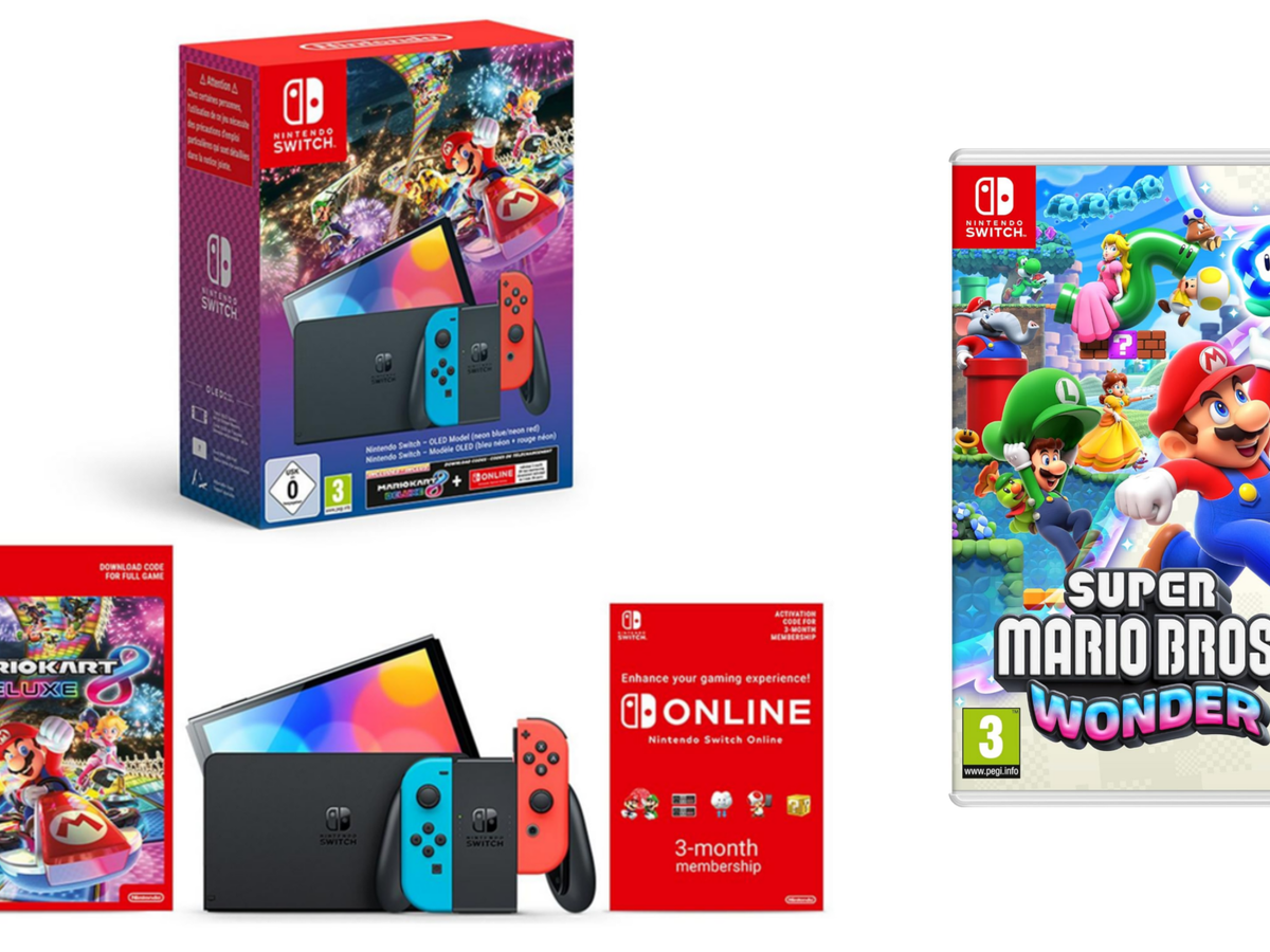 Nintendo switch online mk8 deluxe bundle