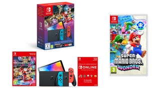 Get this brilliant Mario Kart 8 Switch OLED bundle with Mario Wonder for just £330 with this Black Friday deal