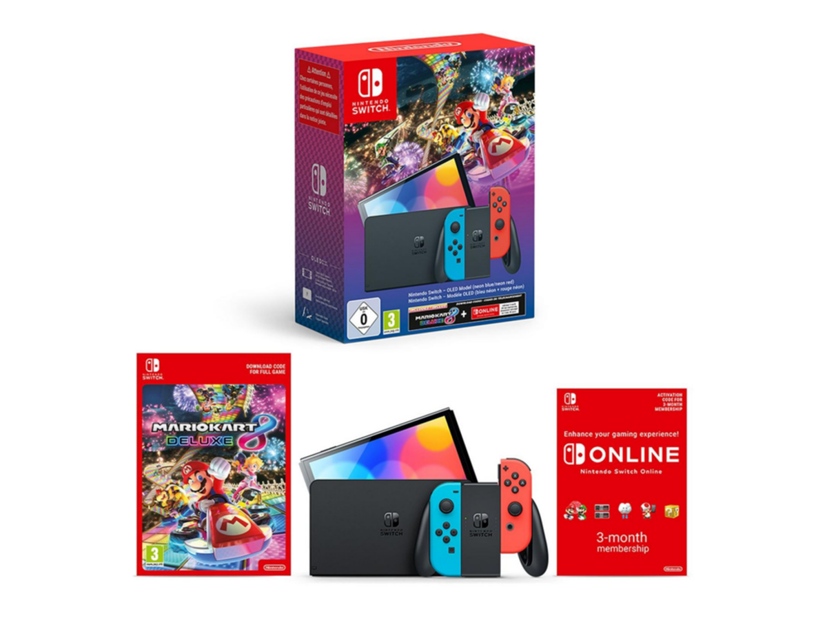 Nintendo switch online mk8 deluxe bundle