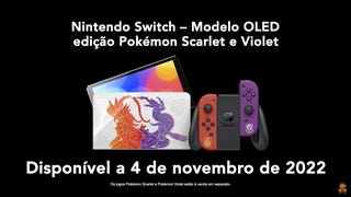 Aviso: Switch OLED de Pokémon Scarlet e Violet não inclui jogo