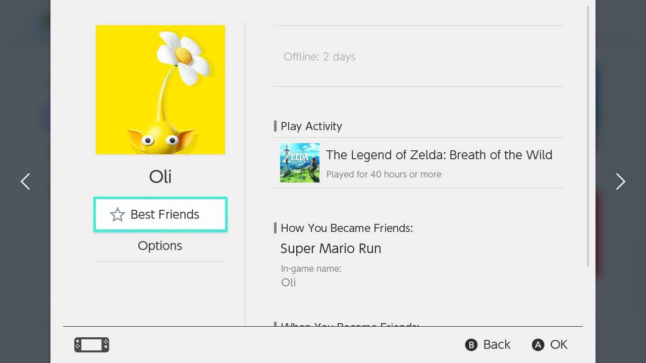 Nintendo Switch lets you see your playtime after 10 days