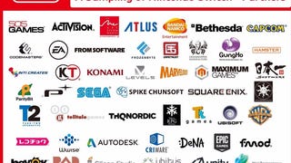Nintendo toont lijst third-party ontwikkelaars voor Nintendo Switch