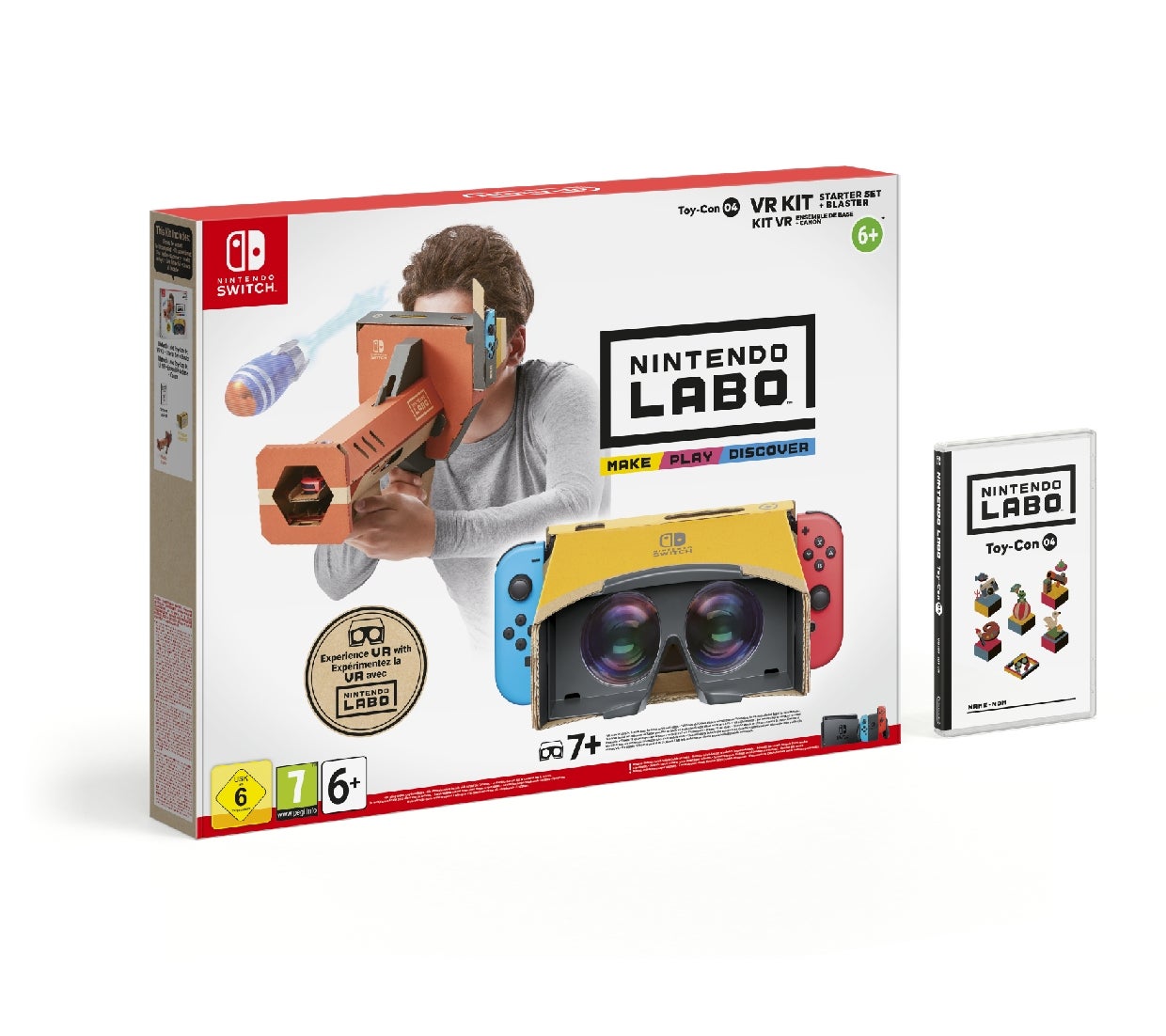 Nintendo Switch ganha realidade virtual com o Kit VR do Labo