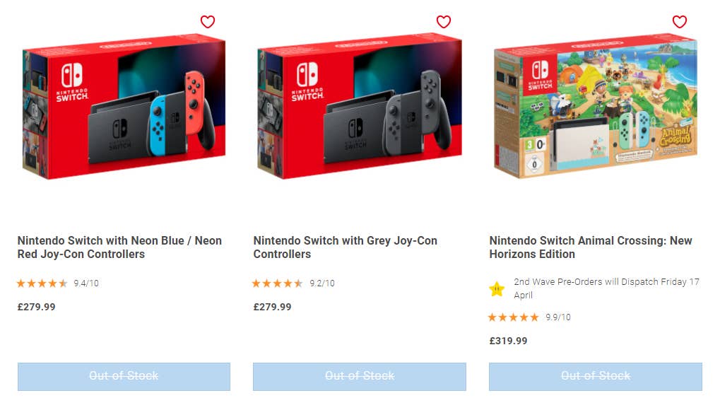 Animal crossing switch pre order 2024 sold out