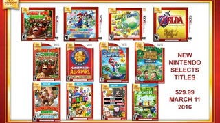 Retailer lists new Nintendo Selects titles heading to North America in March