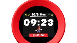 Nintendo Alarmo clock.