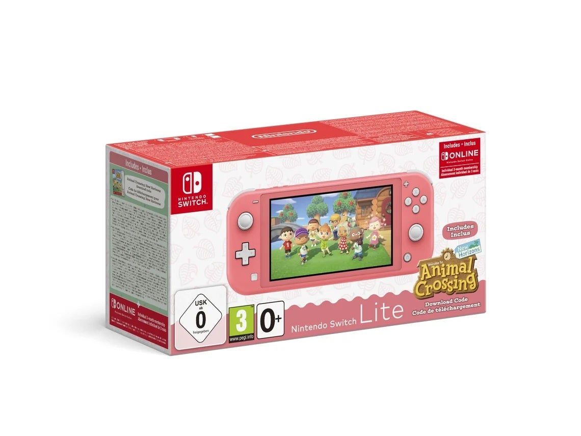 Nintendo Switch Lite com Animal Crossing por apenas €188,99 na