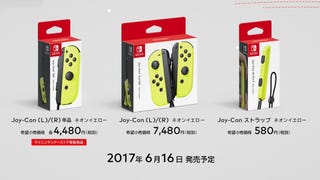 Check out the new Nintendo Switch Joy-Con colour, Neon Yellow