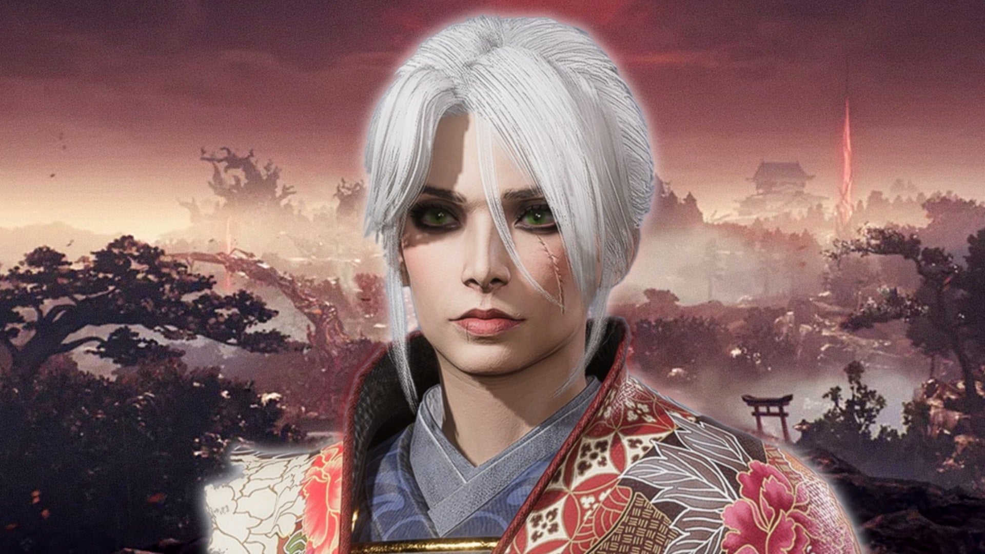 An image of a custom-made Ciri in the Nioh 3 character creator. - 1