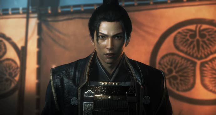 Tokugawa Takachiyo, a samurai successful the Nioh 3 trailer.