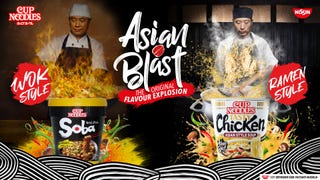 Nissin Cup Noodles Asian Blast - Die Nudeln, wenn das Mana mal alle ist!
