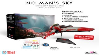 The No Man's Sky "Explorer's Edition" comes with a Cast Metal Ship