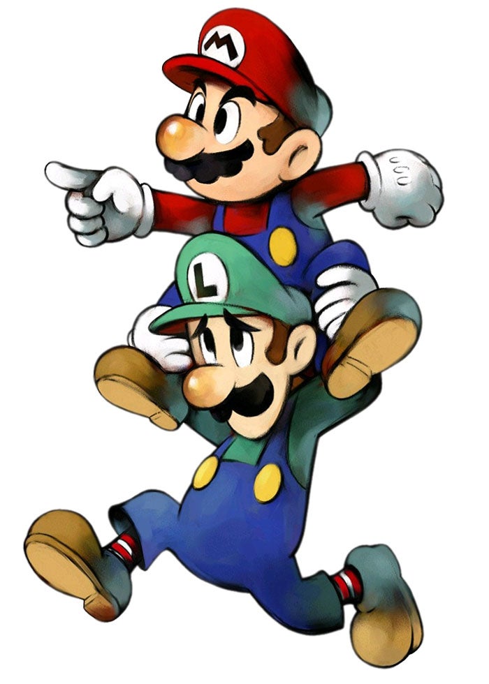 Mario & Luigi: Superstar Saga artwork