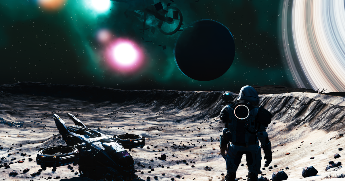 De No Man's Sky Adrift-update laat je volledig alleen in zijn wereld, behalve zandwormen en spookschepen De No Man's Sky Adrift-update laat je volledig alleen in zijn wereld, behalve zandwormen en spookschepen