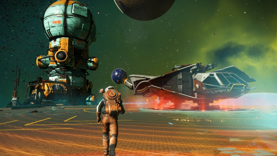 No Man's Sky's 10th anniversary update will let you rule space stations, built floating orbital bases and go on holiday to the sun