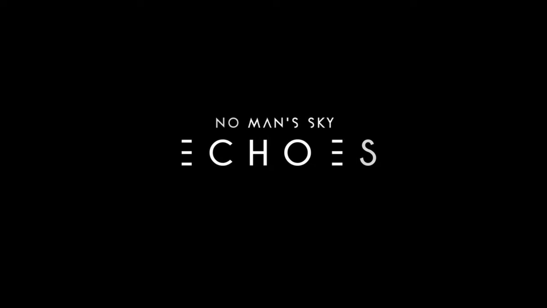 No Man's Sky Echoes logo reveal