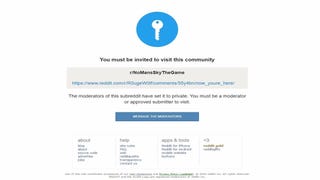 No Man's Sky subreddit shut down, community erupts