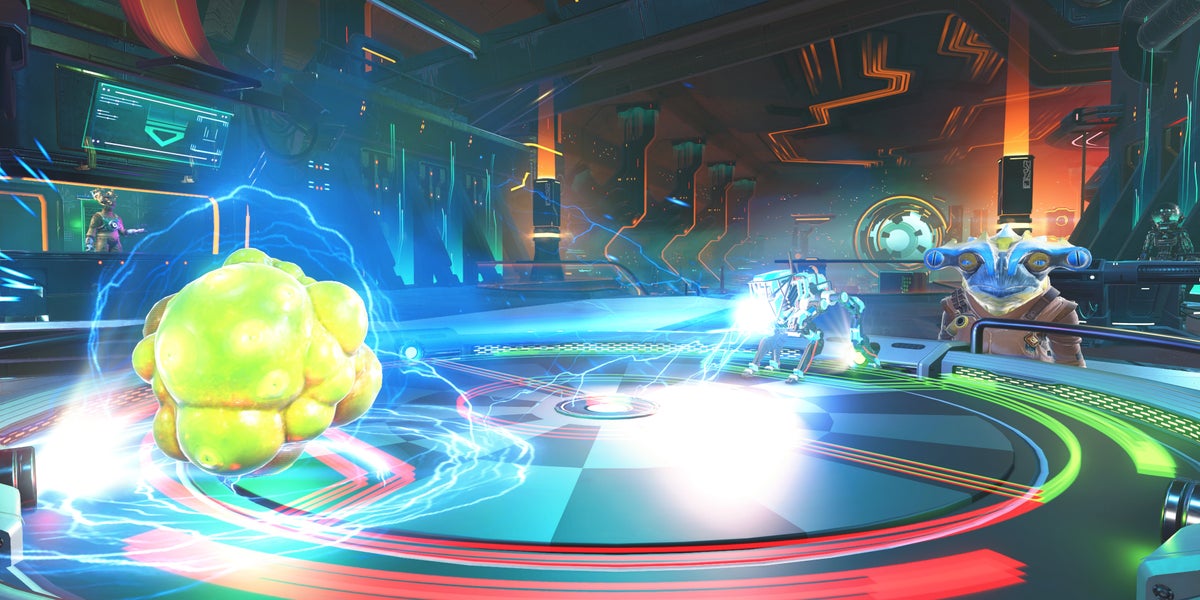 Pokemon battles with space cows dinosaurs and gaseous blobs are the premise of No Man’s Sky’s latest update dubbed Xeno Arena