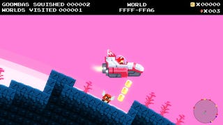 No Mario's Sky is a procedurally-generated Super Mario and No Man's Sky mash-up