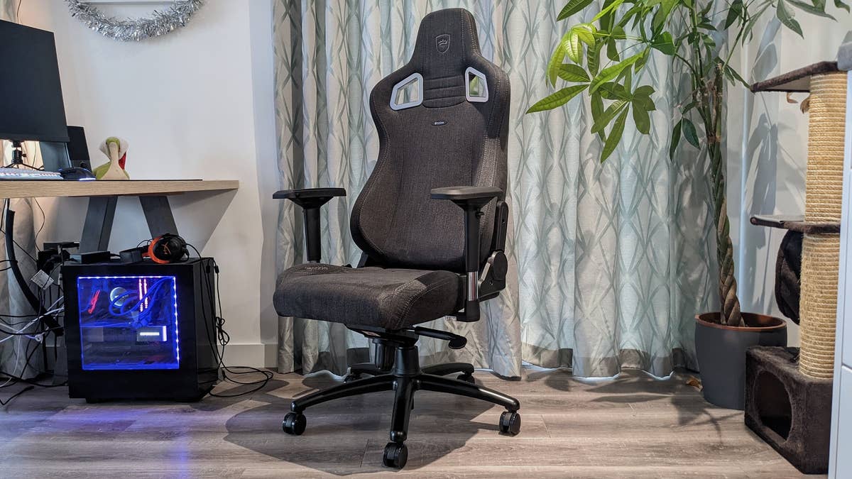 The Noblechairs Epic TX is making me hate gaming chairs less Rock Paper Shotgun