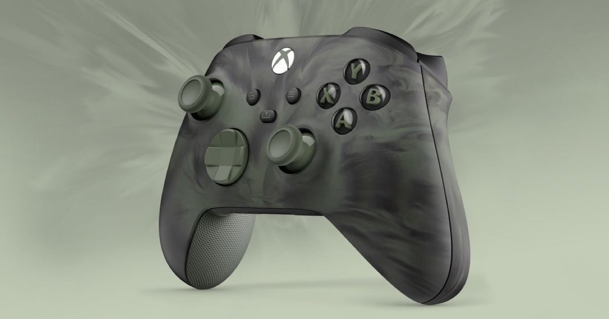 Xbox presenta el controlador de edición especial Nocturnal Vapor en un verde arremolinado